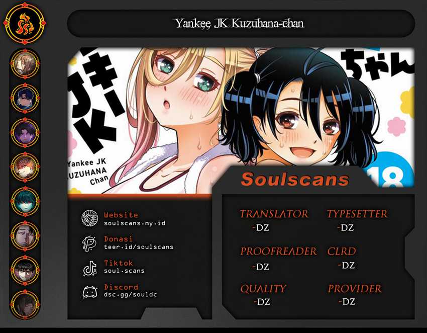 Yankee JK Kuzuhana-chan Chapter 128 Bahasa Indonesia